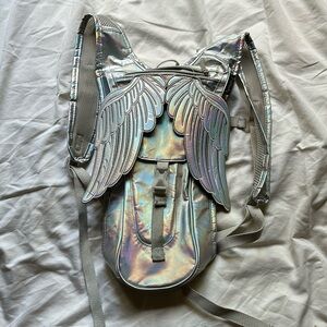 Silver Holographic Angel Wing hydropak